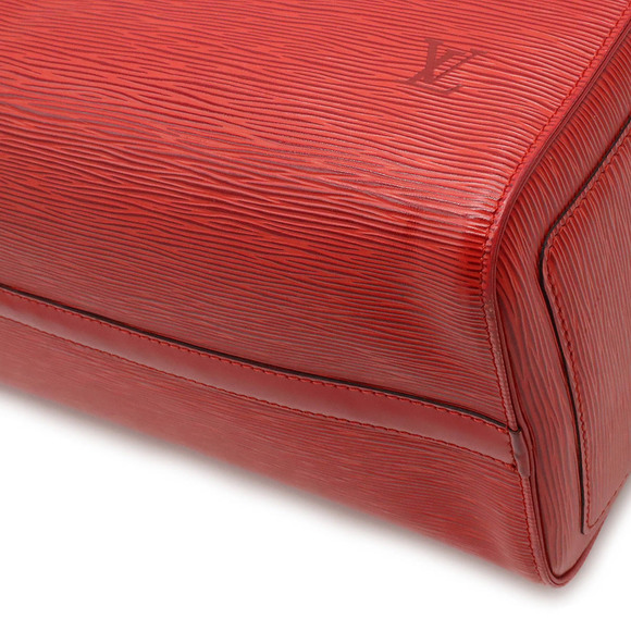 LOUIS VUITTON Louis Vuitton Epi Speedy 30 Handbag Boston Bag Leather Castilia... - Picture 3 of 7